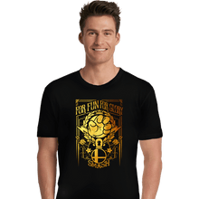 Load image into Gallery viewer, Daily_Deal_Shirts Premium Shirts, Unisex / Small / Black Smash Foil Crest
