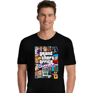 Shirts Premium Shirts, Unisex / Small / Black Grand Theft Office