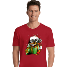 Load image into Gallery viewer, Daily_Deal_Shirts Premium Shirts, Unisex / Small / Red Christmas Robot
