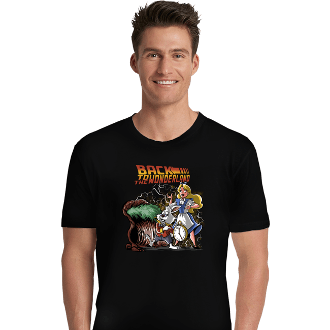 Daily_Deal_Shirts Premium Shirts, Unisex / Small / Black Back To The Wonderland