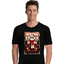 Load image into Gallery viewer, Secret_Shirts Premium Shirts, Unisex / Small / Black Wayne Stock
