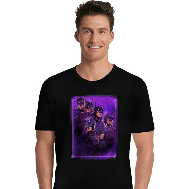 Shirts Premium Shirts, Unisex / Small / Black Batmen