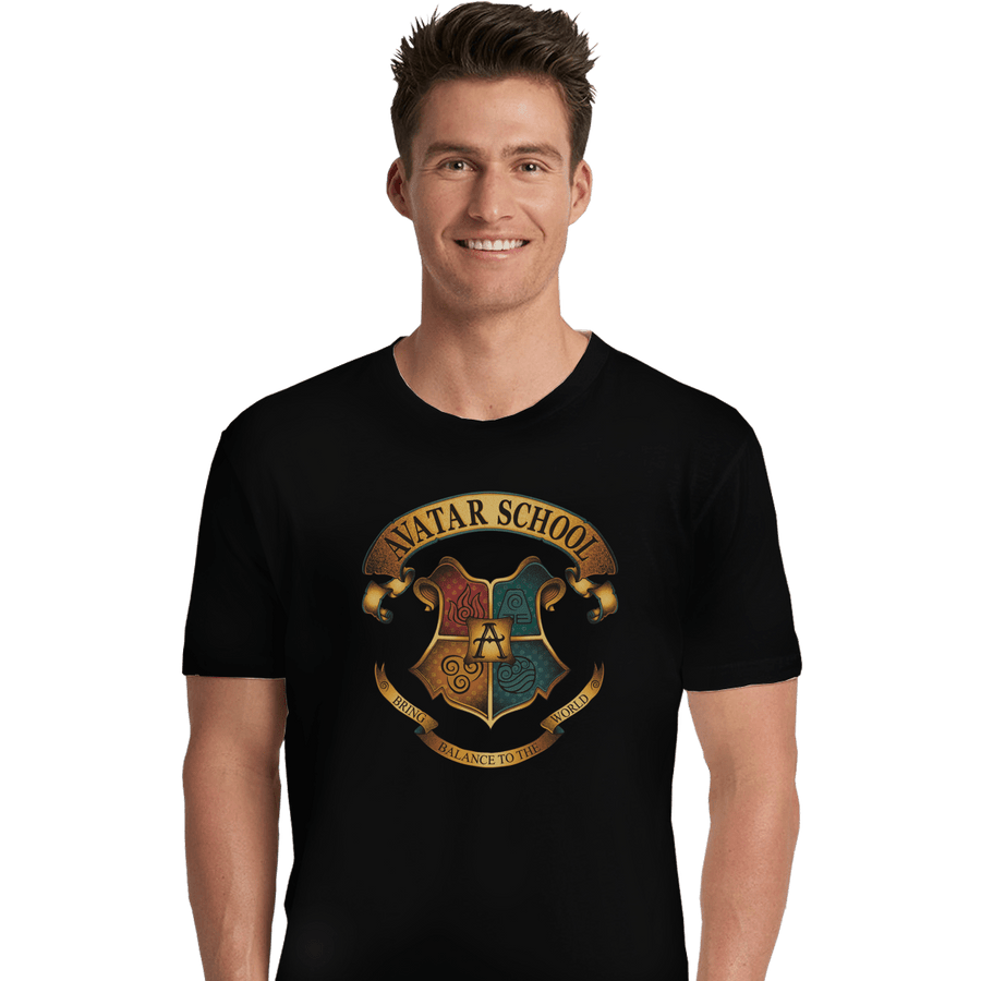Shirts Premium Shirts, Unisex / Small / Black Avatar School