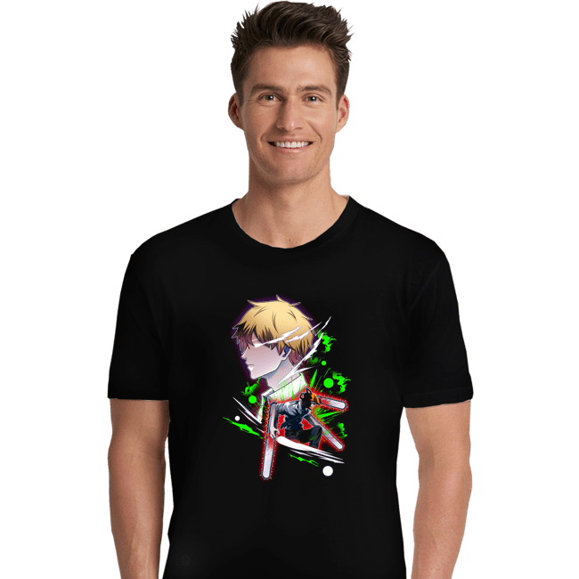 Daily_Deal_Shirts Premium Shirts, Unisex / Small / Black Chainsaw Holo