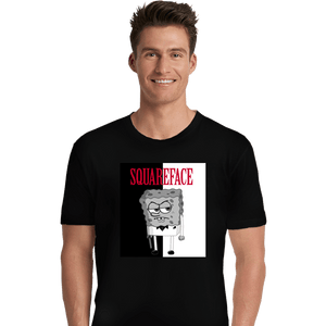 Shirts Premium Shirts, Unisex / Small / Black Squareface