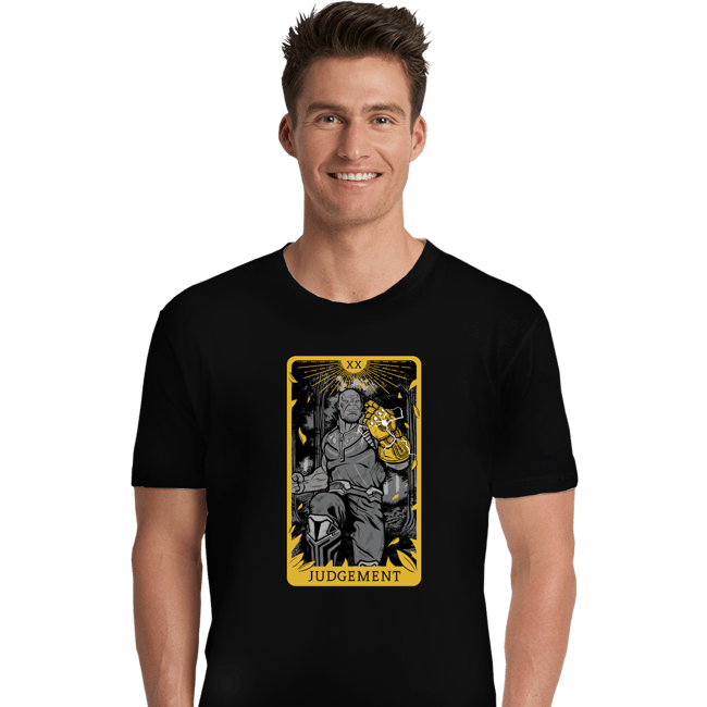 Shirts Premium Shirts, Unisex / Small / Black Tarot Judgement