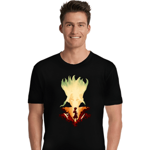 Secret_Shirts Premium Shirts, Unisex / Small / Black Professor Senku