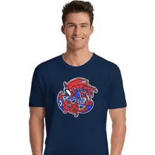 Load image into Gallery viewer, Daily_Deal_Shirts Premium Shirts, Unisex / Small / Navy Spider-Hog Adventure

