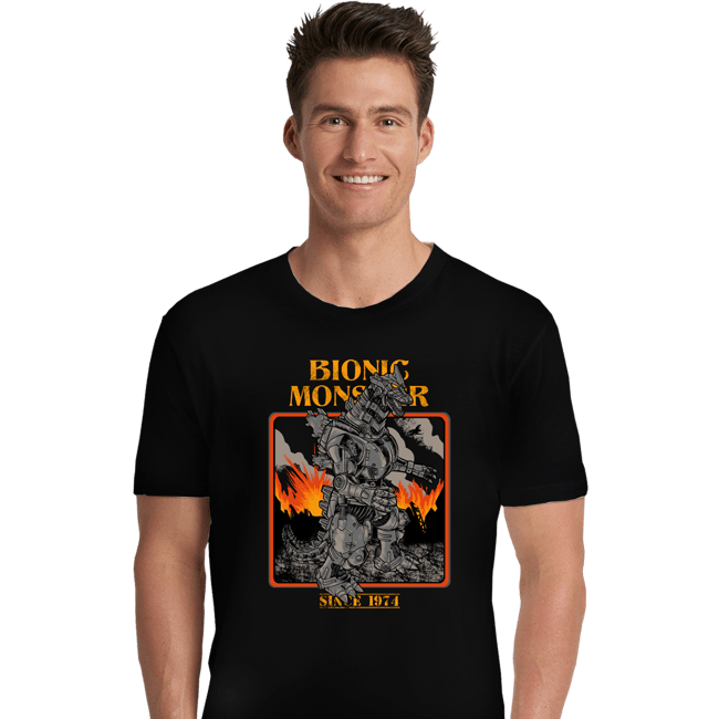 Secret_Shirts Premium Shirts, Unisex / Small / Black Bionic Monster