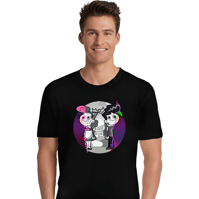 Secret_Shirts Premium Shirts, Unisex / Small / Black Fairly Odd Wanda