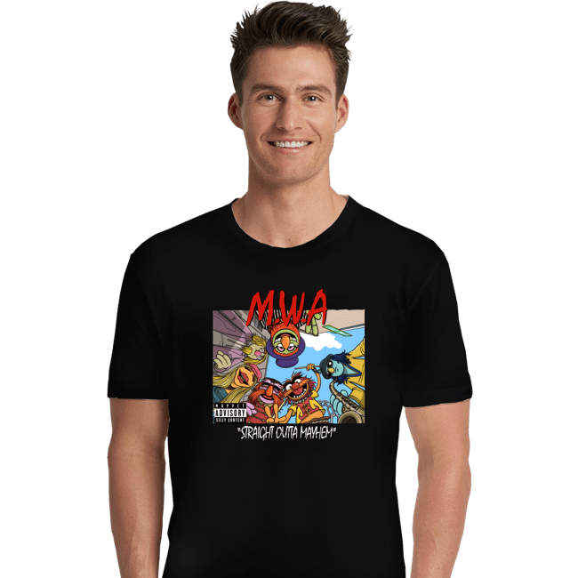 Daily_Deal_Shirts Premium Shirts, Unisex / Small / Black Straight Outta Mayhem