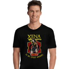 Load image into Gallery viewer, Shirts Premium Shirts, Unisex / Small / Black Xena Warrior Spirit Animal
