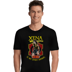 Shirts Premium Shirts, Unisex / Small / Black Xena Warrior Spirit Animal