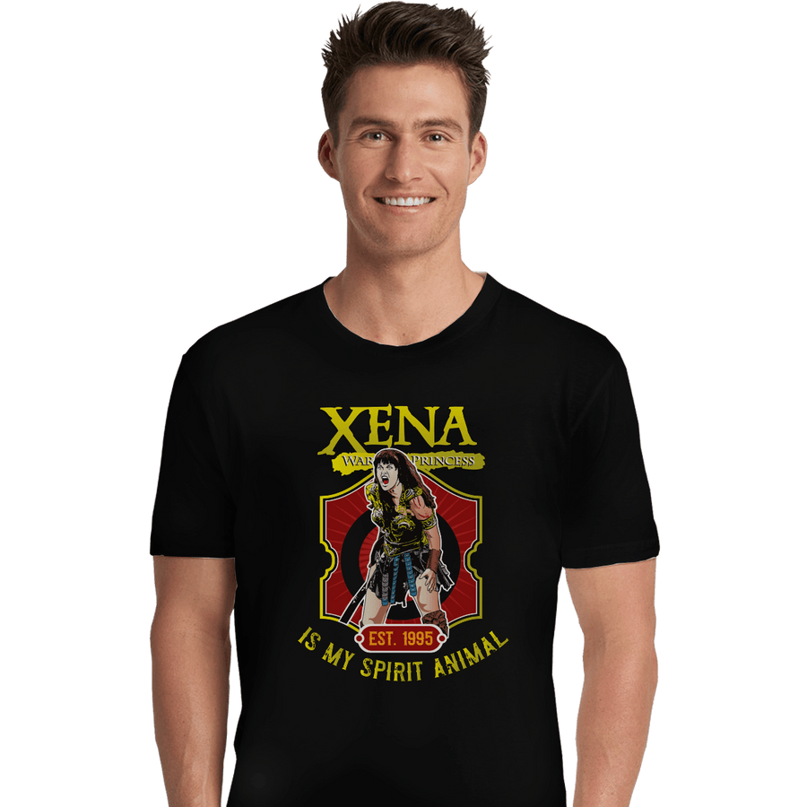 Shirts Premium Shirts, Unisex / Small / Black Xena Warrior Spirit Animal