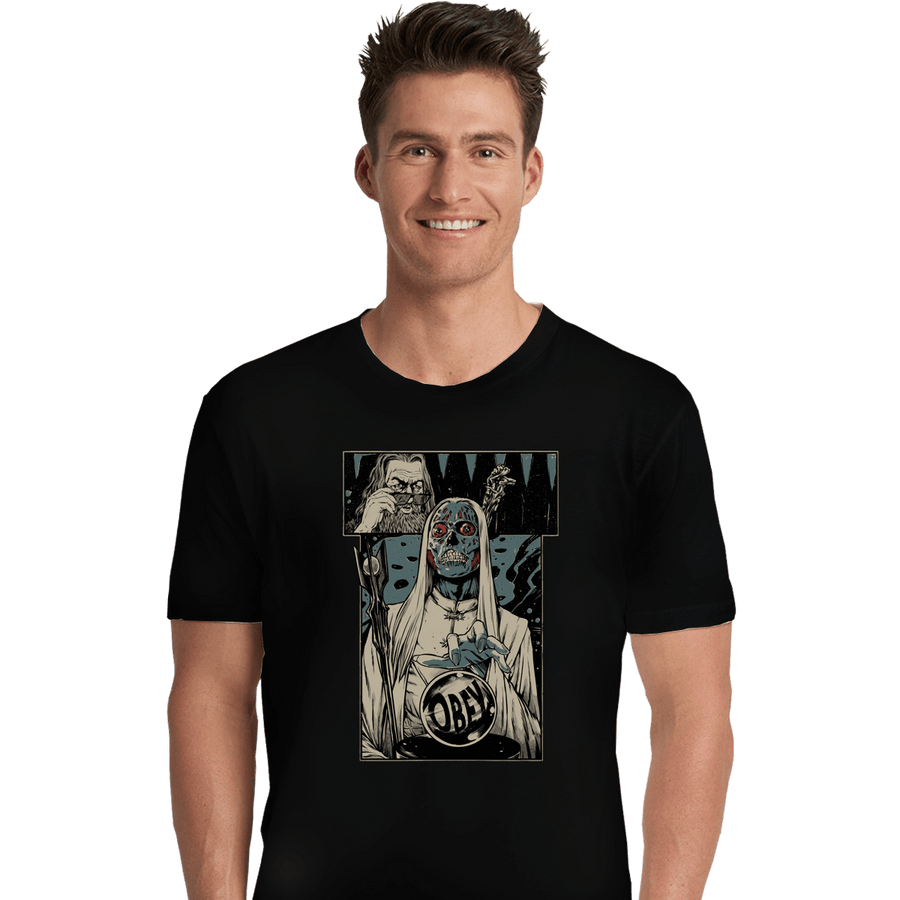 Shirts Premium Shirts, Unisex / Small / Black The Lord Of Obedience