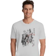 Load image into Gallery viewer, Shirts Premium Shirts, Unisex / Small / White Killer Queen Sumi-e
