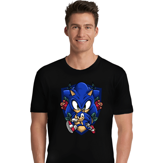 Daily_Deal_Shirts Premium Shirts, Unisex / Small / Black Sonic The Hedgehog