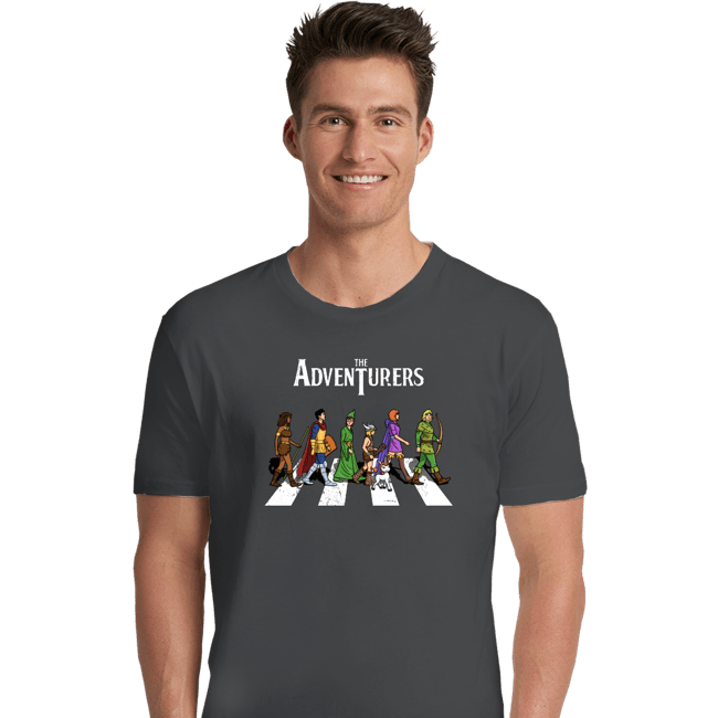 Daily_Deal_Shirts Premium Shirts, Unisex / Small / Charcoal The Adventurers