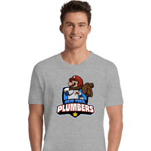 Load image into Gallery viewer, Daily_Deal_Shirts Premium Shirts, Unisex / Small / Sports Grey Go Plumbers
