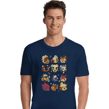 Load image into Gallery viewer, Shirts Premium Shirts, Unisex / Small / Navy Island Faces
