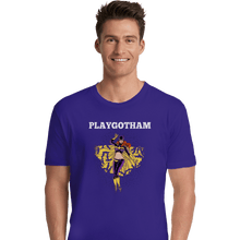 Load image into Gallery viewer, Shirts Premium Shirts, Unisex / Small / Violet Playgotham Batgirl

