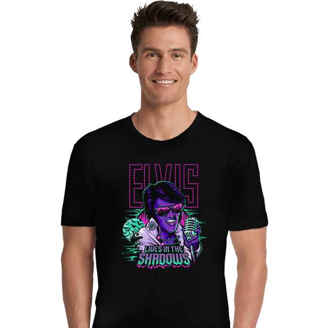 Shirts Premium Shirts, Unisex / Small / Black Shadow King
