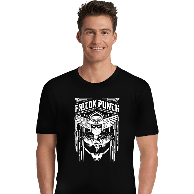 Shirts Premium Shirts, Unisex / Small / Black Falcon Crest