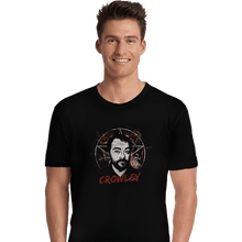 Load image into Gallery viewer, Shirts Premium Shirts, Unisex / Small / Black Supernatural Crowley
