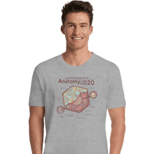 Load image into Gallery viewer, Shirts Premium Shirts, Unisex / Small / Sports Grey Anatomy Of The D20
