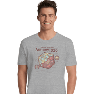Shirts Premium Shirts, Unisex / Small / Sports Grey Anatomy Of The D20