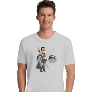 Shirts Premium Shirts, Unisex / Small / White Bob Fett
