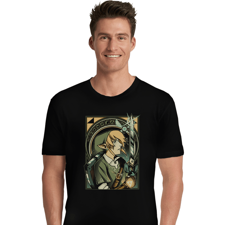 Shirts Premium Shirts, Unisex / Small / Black Hylian Warrior