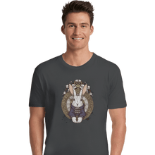 Load image into Gallery viewer, Shirts Premium Shirts, Unisex / Small / Charcoal The White Rabbit
