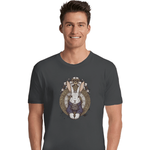 Shirts Premium Shirts, Unisex / Small / Charcoal The White Rabbit