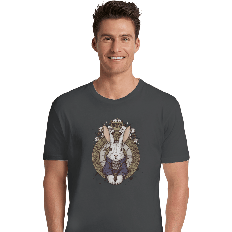 Shirts Premium Shirts, Unisex / Small / Charcoal The White Rabbit