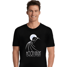 Load image into Gallery viewer, Secret_Shirts Premium Shirts, Unisex / Small / Black Moon Knight The Animated Series
