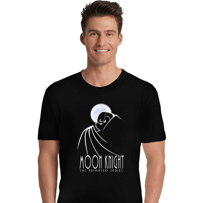 Secret_Shirts Premium Shirts, Unisex / Small / Black Moon Knight The Animated Series