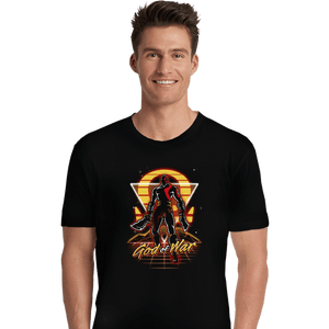 Shirts Premium Shirts, Unisex / Small / Black Retro War God
