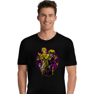 Shirts Premium Shirts, Unisex / Small / Black Attack Of Giorno