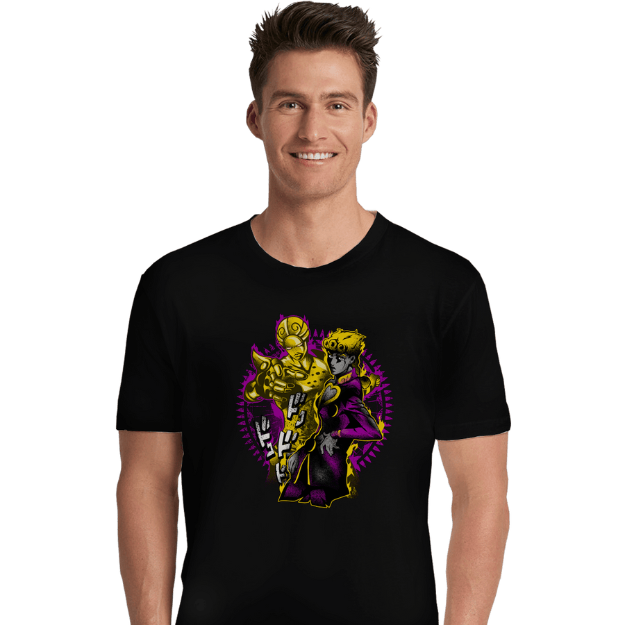 Shirts Premium Shirts, Unisex / Small / Black Attack Of Giorno