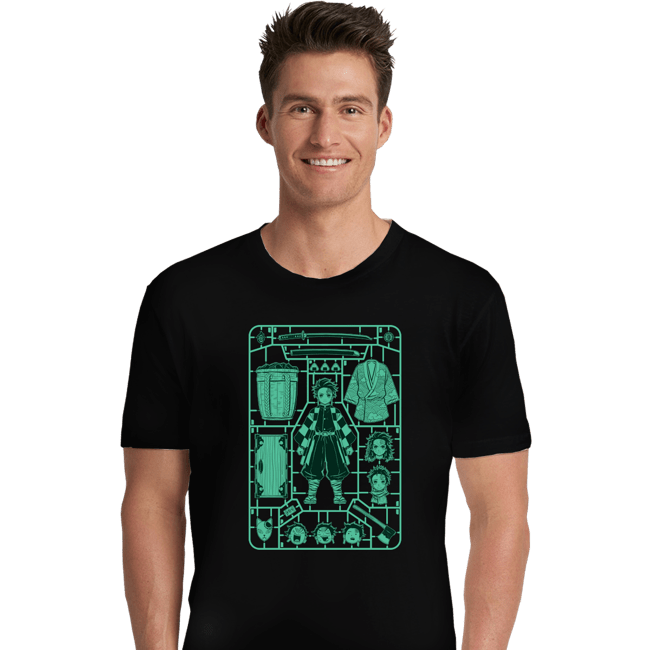 Daily_Deal_Shirts Premium Shirts, Unisex / Small / Black Tanjiro Model Sprue