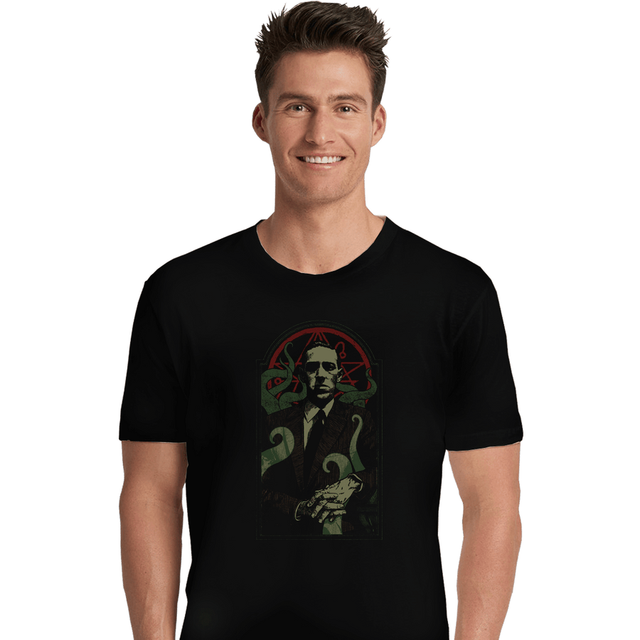 Shirts Premium Shirts, Unisex / Small / Black Lovecraft