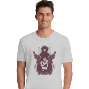 Shirts Premium Shirts, Unisex / Small / White Death And Sandman