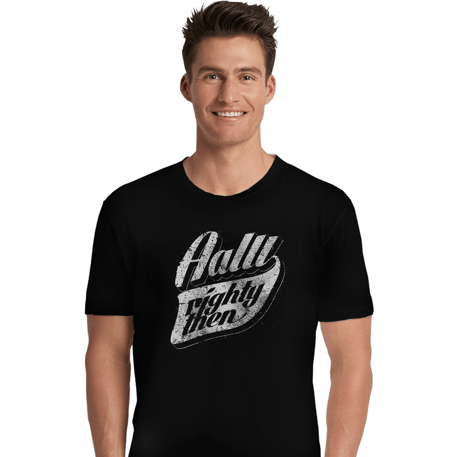 Shirts Premium Shirts, Unisex / Small / Black Aalll-Righty-Then