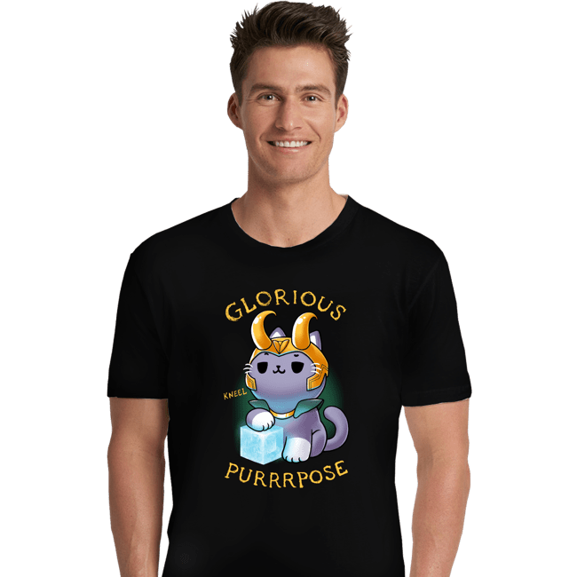 Shirts Premium Shirts, Unisex / Small / Black Mischief Cat