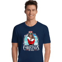 Load image into Gallery viewer, Secret_Shirts Premium Shirts, Unisex / Small / Navy All I Want For Christmas
