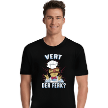 Load image into Gallery viewer, Daily_Deal_Shirts Premium Shirts, Unisex / Small / Black Vert Der Ferk?
