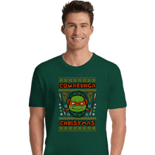Load image into Gallery viewer, Shirts Premium Shirts, Unisex / Small / Forest Michelangelo Christmas
