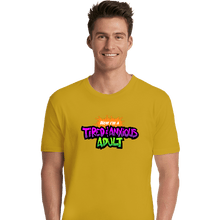 Load image into Gallery viewer, Daily_Deal_Shirts Premium Shirts, Unisex / Small / Daisy Tired &amp; Anxious Adult
