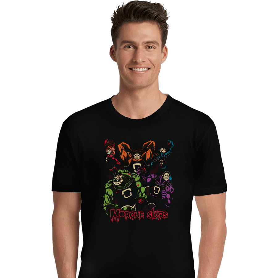 Shirts Premium Shirts, Unisex / Small / Black Morgue Stars